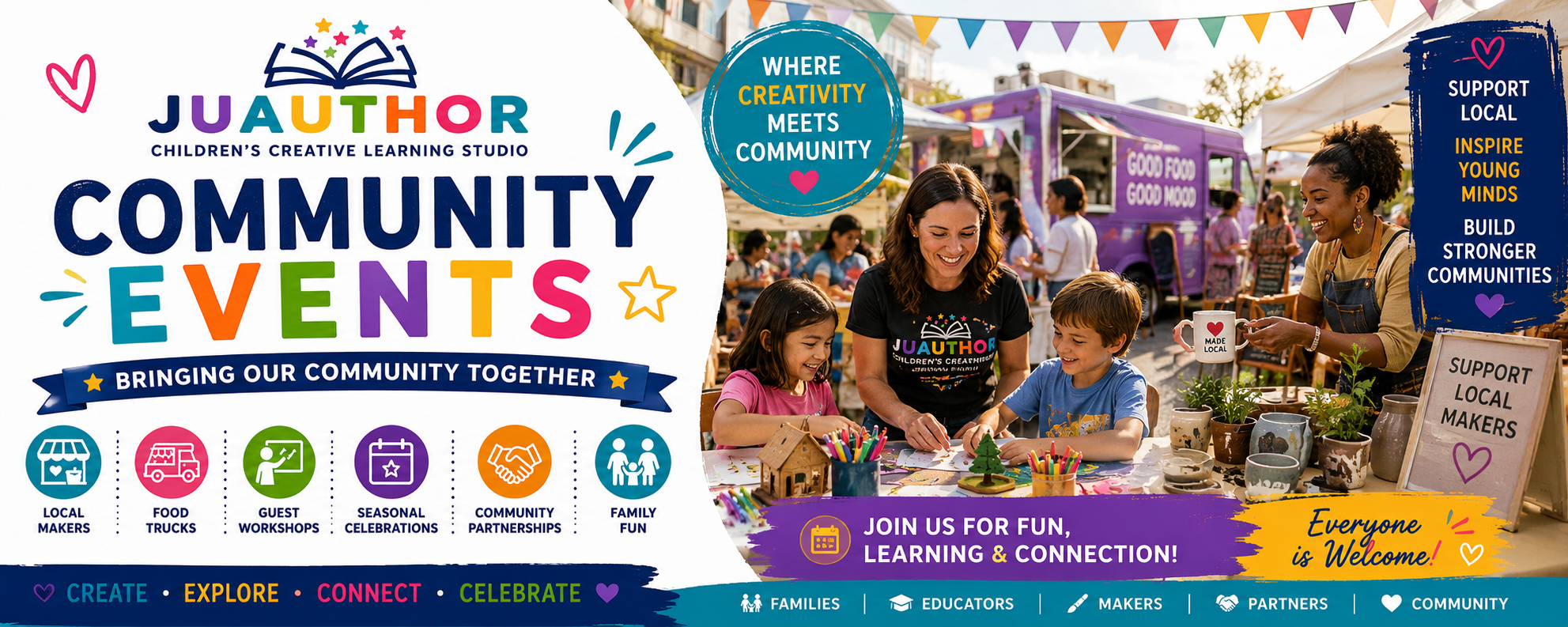 JUAUTHOR Community Events — bringing our community together
