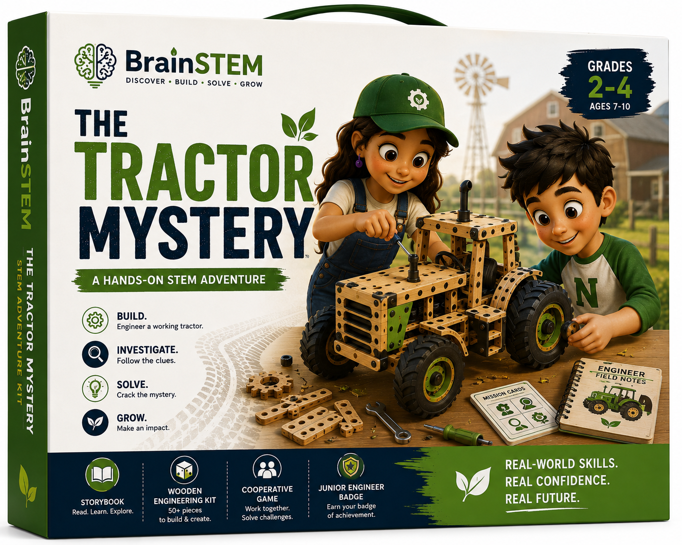 The Tractor Mystery — official program cover artwork